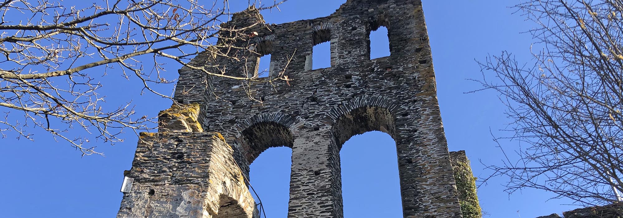 Ruine Grevenburg über Traben-Trarbach Mosel
