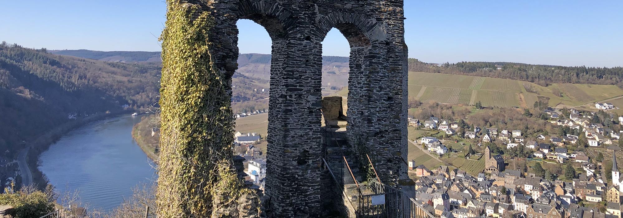 Ruine Grevenburg über Traben-Trarbach Mosel