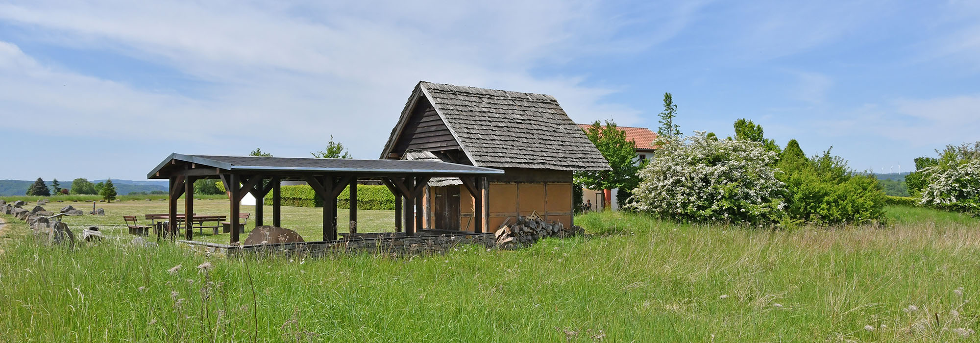 Tempelbezirk auf dem Martberg Pommern Mosel