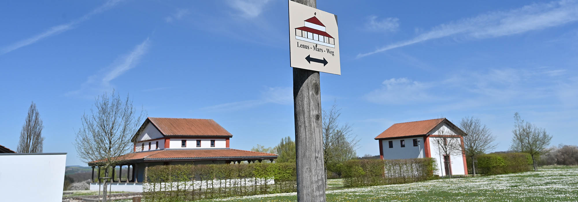 Tempelbezirk auf dem Martberg Pommern Mosel