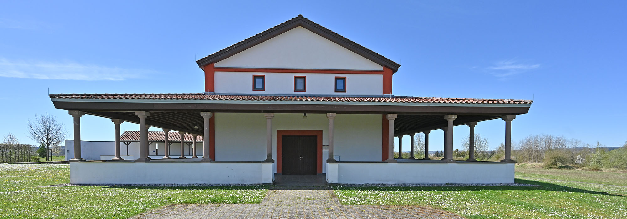 Tempelbezirk auf dem Martberg Pommern Mosel