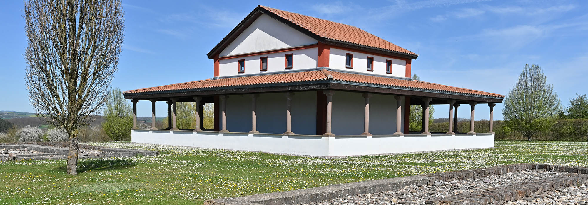 Tempelbezirk auf dem Martberg Pommern Mosel