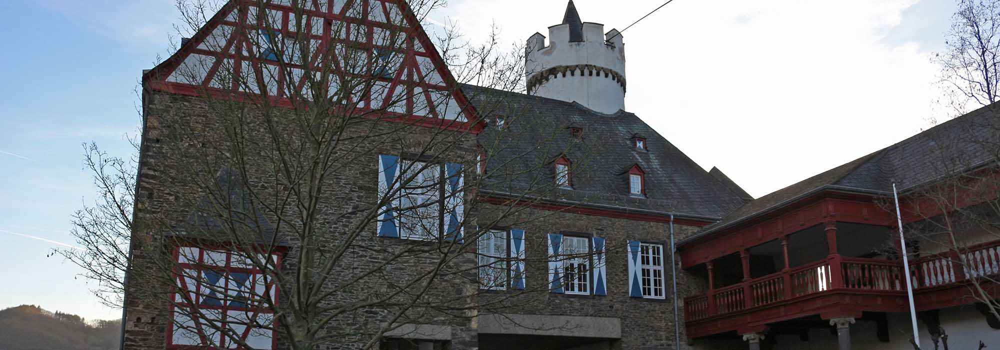 Kobern-Gondorf Mosel Schloss von der Leyen