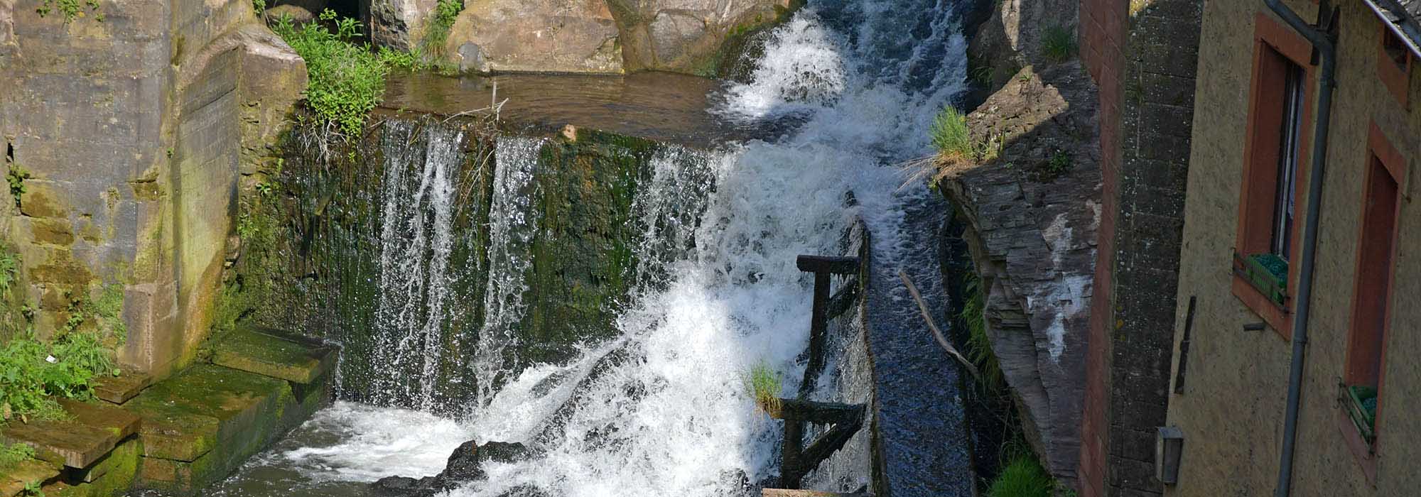 Der Wasserfall von Saarburg