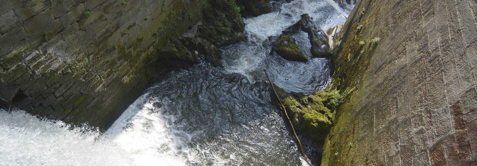 Der Wasserfall von Saarburg