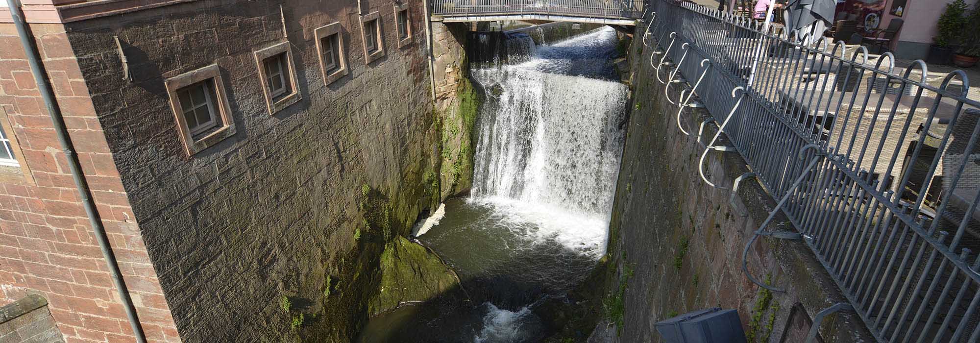 Der Wasserfall von Saarburg