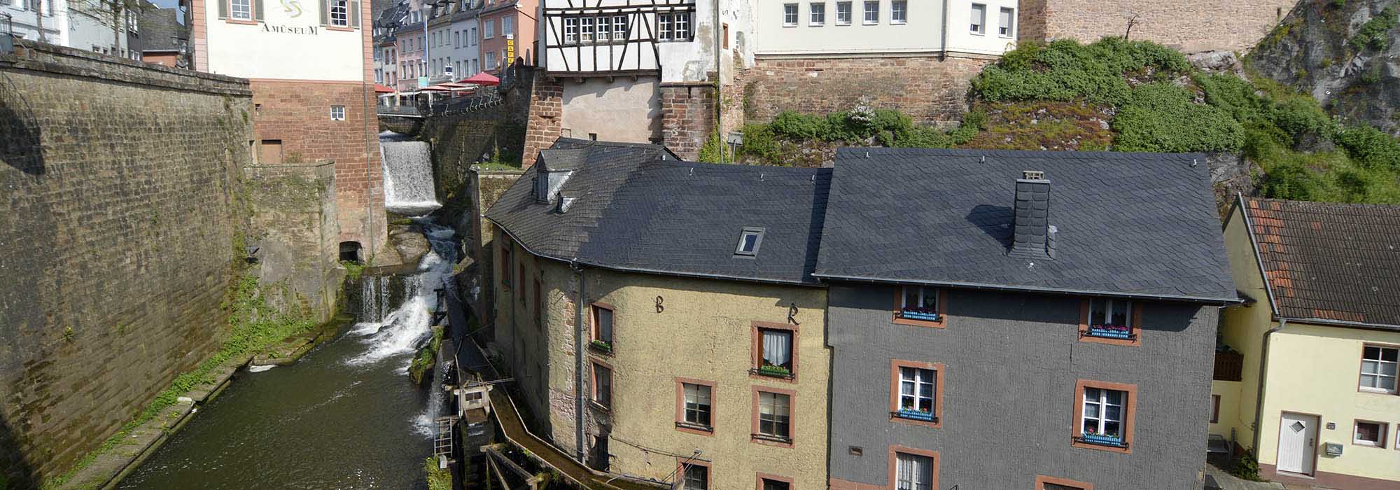 Der Wasserfall von Saarburg