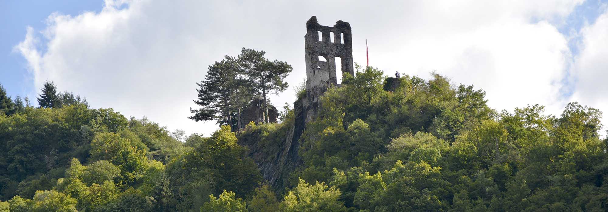 Ruine Grevenburg über Traben-Trarbach Mosel