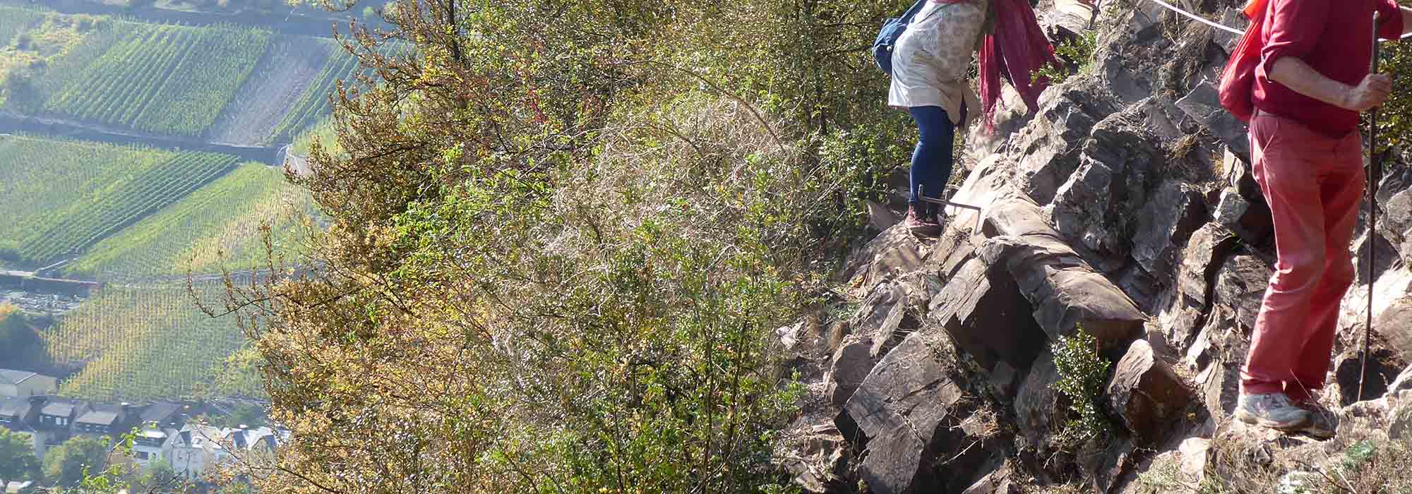 Calmont – Der steilste Weinberg Europas Ediger-Eller Bremm Mosel – Klettersteig