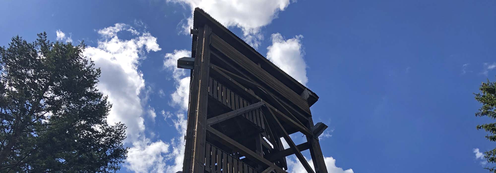 Detzem Mosel Mehringerschweiz Fuenfssenblick mit Aussichtsturm